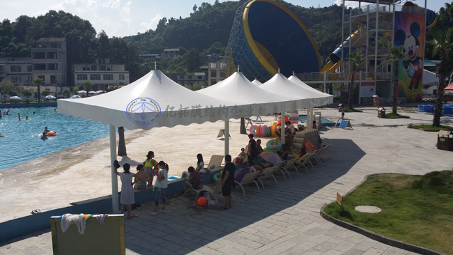 ��ʩˮ����԰��Ӿ��Ĥ�ṹ������